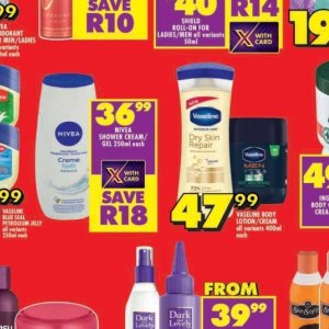 Cream at Shoprite