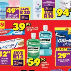 Toothpaste colgate  at Shoprite