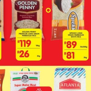 Rice at Shoprite
