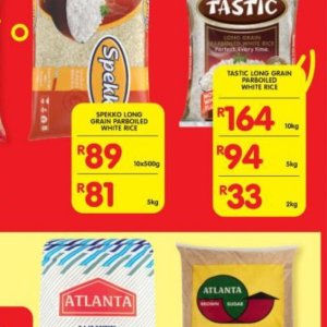 Rice at Shoprite