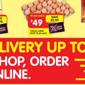Eggs at Shoprite
