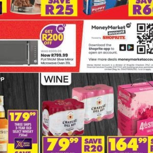 Oven at Shoprite
