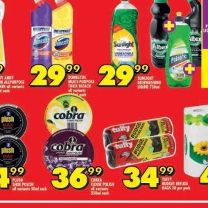 Bleach at Shoprite