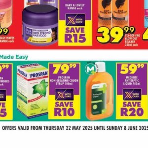 Syrup at Shoprite