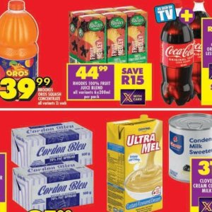Juice at Shoprite