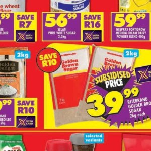 Sugar at Shoprite