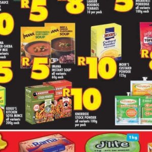 Soup at Shoprite
