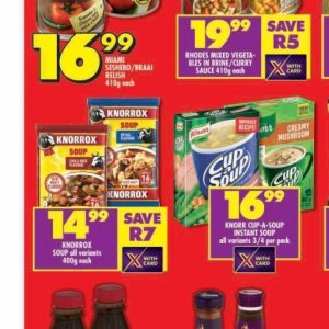 Soup at Shoprite