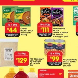 Soup at Shoprite