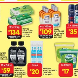 Soap nivea  at Shoprite