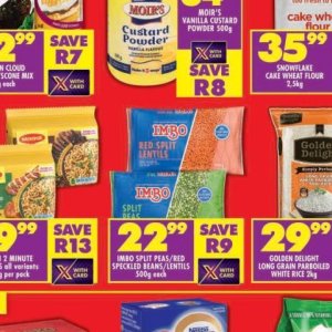 Lentils at Shoprite