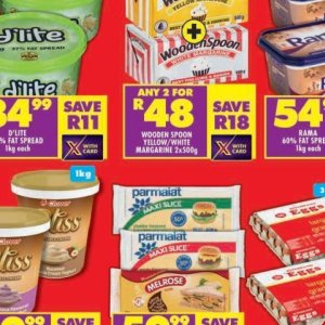 Margarine at Shoprite