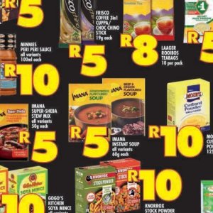 Soup at Shoprite