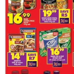 Soup at Shoprite