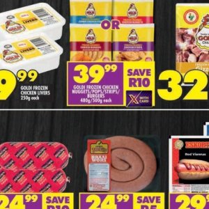Burgers at Shoprite