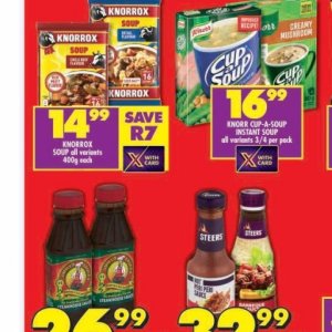 Soup at Shoprite