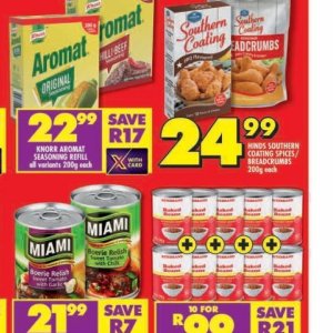 Spices at Shoprite