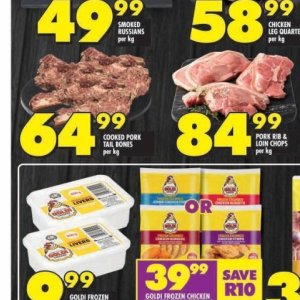 Pork at Shoprite