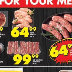 Pork at Shoprite