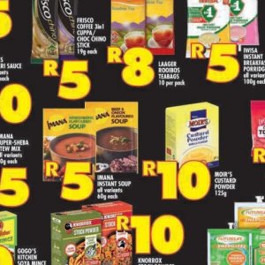 Soup at Shoprite