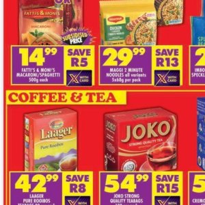 Tea at Shoprite