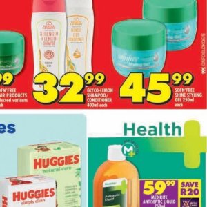 Shampoo at Shoprite