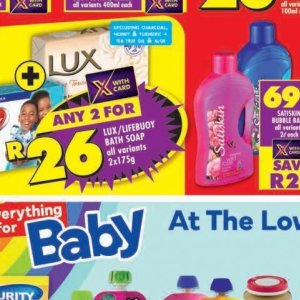 Soap at Shoprite