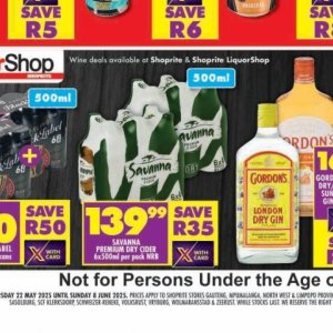 Cider at Shoprite