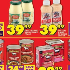 Mayonnaise at Shoprite