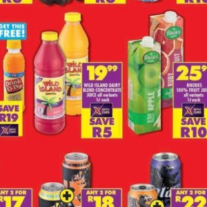 Juice cappy  at Shoprite