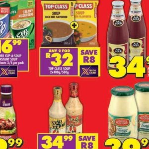 Soup at Shoprite