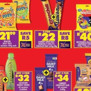Chocolate at Shoprite