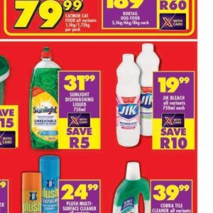 Bleach at Shoprite
