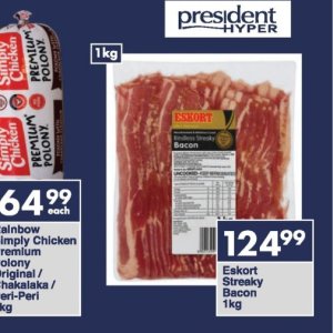 Bacon at President Hyper
