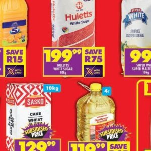 Sugar at Shoprite