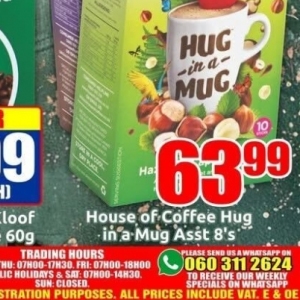Coffee at Three Star Cash and Carry