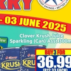 Can at Three Star Cash and Carry