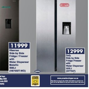 Refrigerator at President Hyper