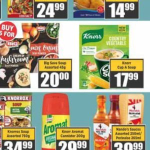 Soup at Big save