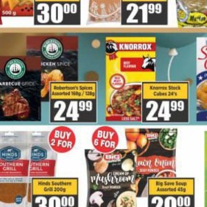 Spices at Big save