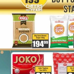 Sugar at Big save