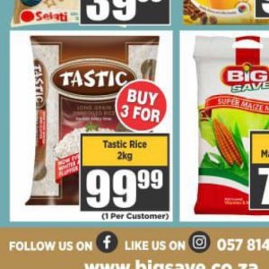 Rice at Big save