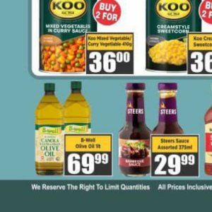 Olive oil at Big save