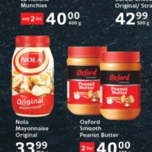 Mayonnaise at Oxford freshmarket