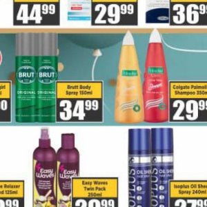 Body spray at Big save
