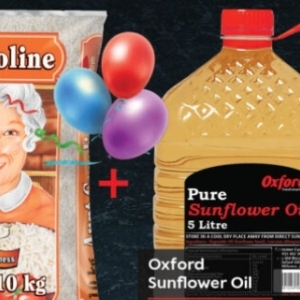Sunflower oil at Oxford freshmarket