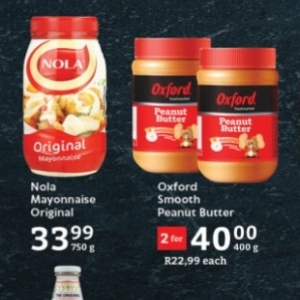 Peanut butter at Oxford freshmarket