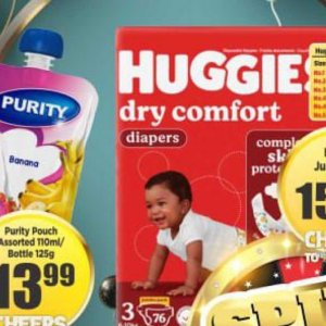 Diapers at Big save