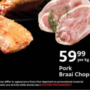Pork at Oxford freshmarket