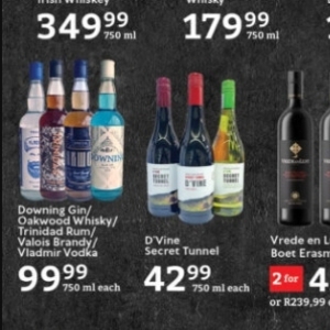 Rum at Oxford freshmarket